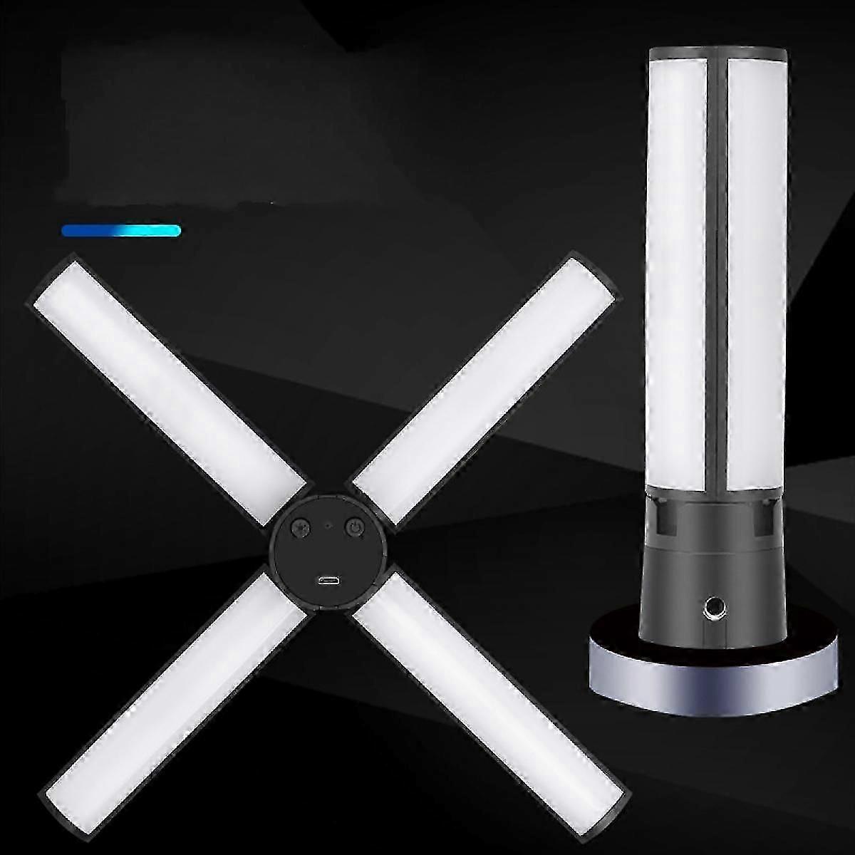 Portable Handheld Folding Flashing LED Three-Color Flash Photography Fill Light For Outdoor Lighting,Indoor Live Broadcast