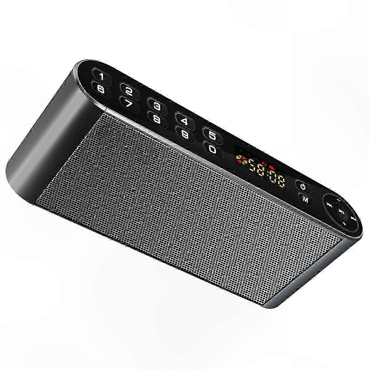 Portable Bluetooth Speaker with FM Radio and USB Functionality