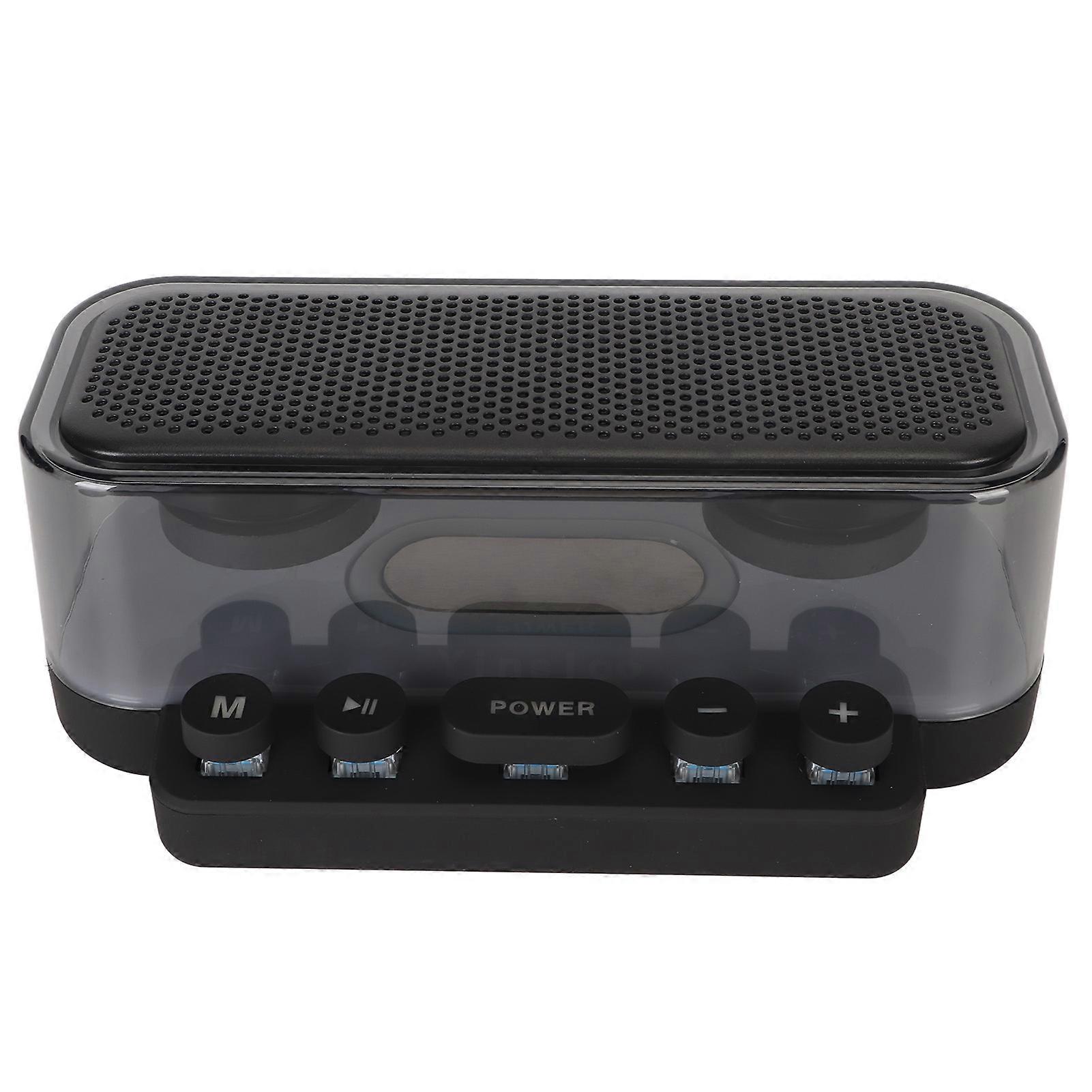 RGB Bluetooth Speaker IPX5 Waterproof Type C Charging Bluetooth Subwoofer Speaker with Mechanical Keyboard Buttons