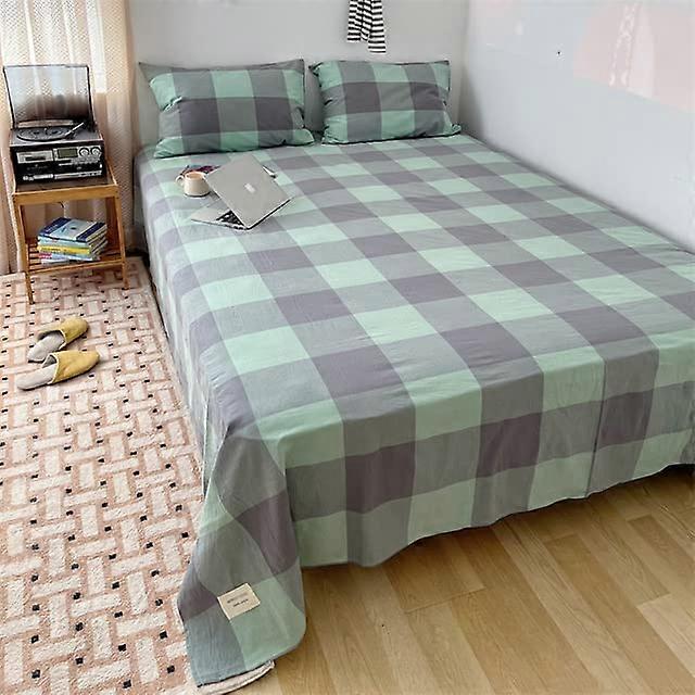 Cotton Flat Sheets Sweat Absorbing Breathable For One Or Two Person Beds