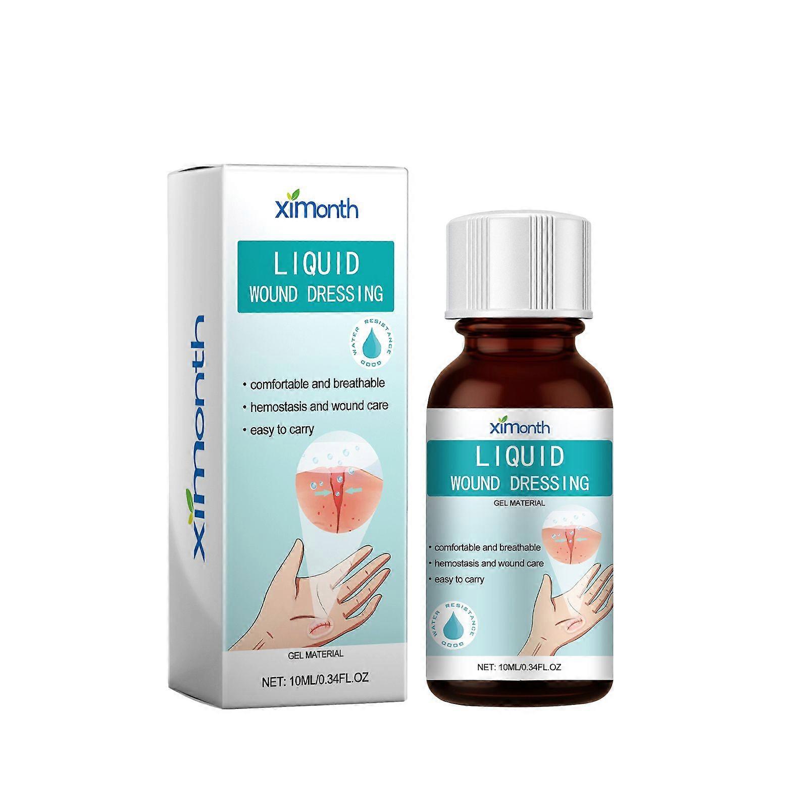 Wound Relief Solution Contains Dimethylsiloxane, Polybutyl Acrylate, Chitosan