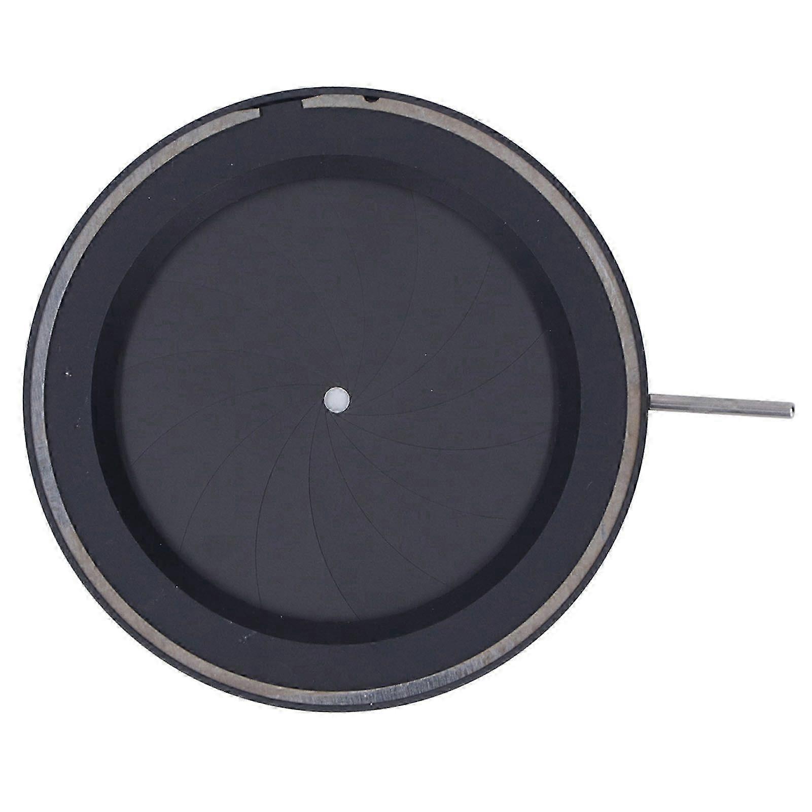 Lens Diaphragm 3 to 52mm Aluminum Alloy Adjustable Microscope Iris Adapter Aperture Diaphragm for Camera Optical Instruments