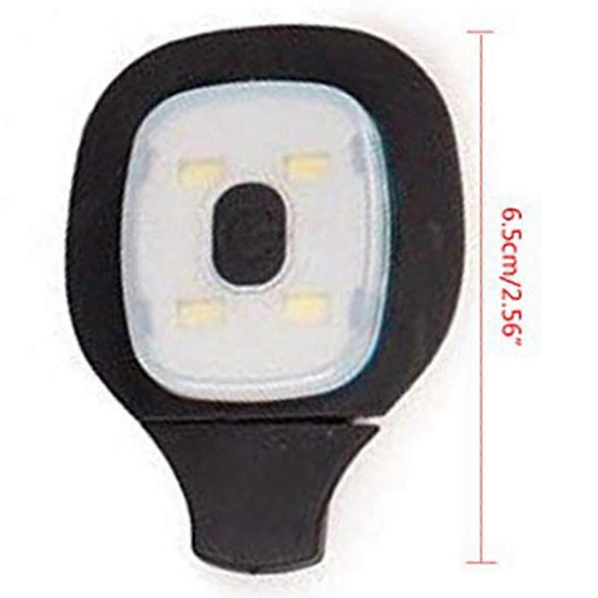 2pcs Usb Rechargeable Led Beanie Cap, Hands Free Flashlight,easy Install Quick Release Headlight Be (tangling)