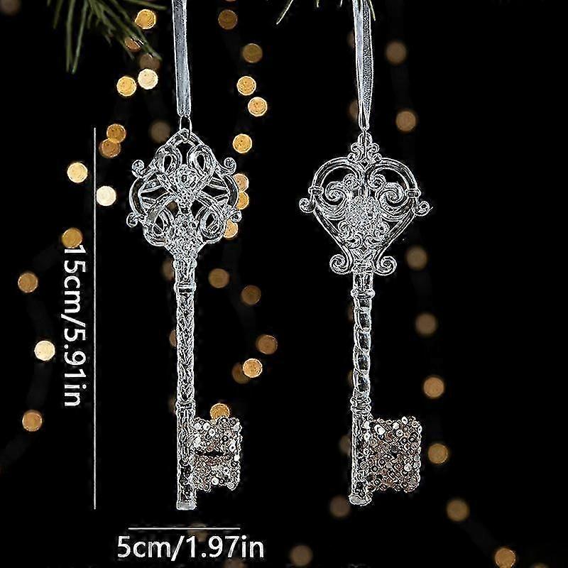 Christmas Christmas Tree Sequins Scene Setting Props Decorations Acrylic Pendants