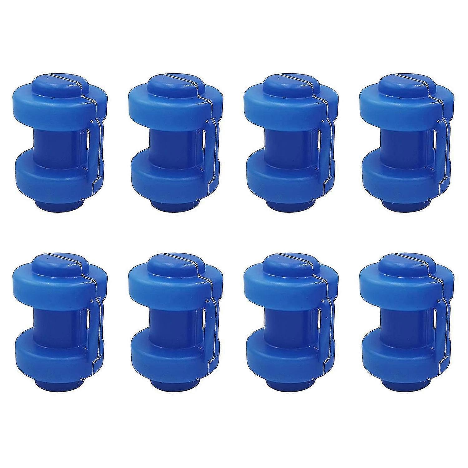 8pcs 25mm Trampoline Enclosure Pole Cap Plastic Trampoline Leg Caps