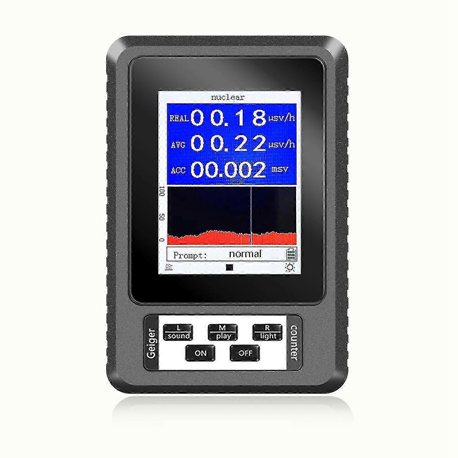Digital LCD Geiger Counter for Environmental and Personal Radiation Detection