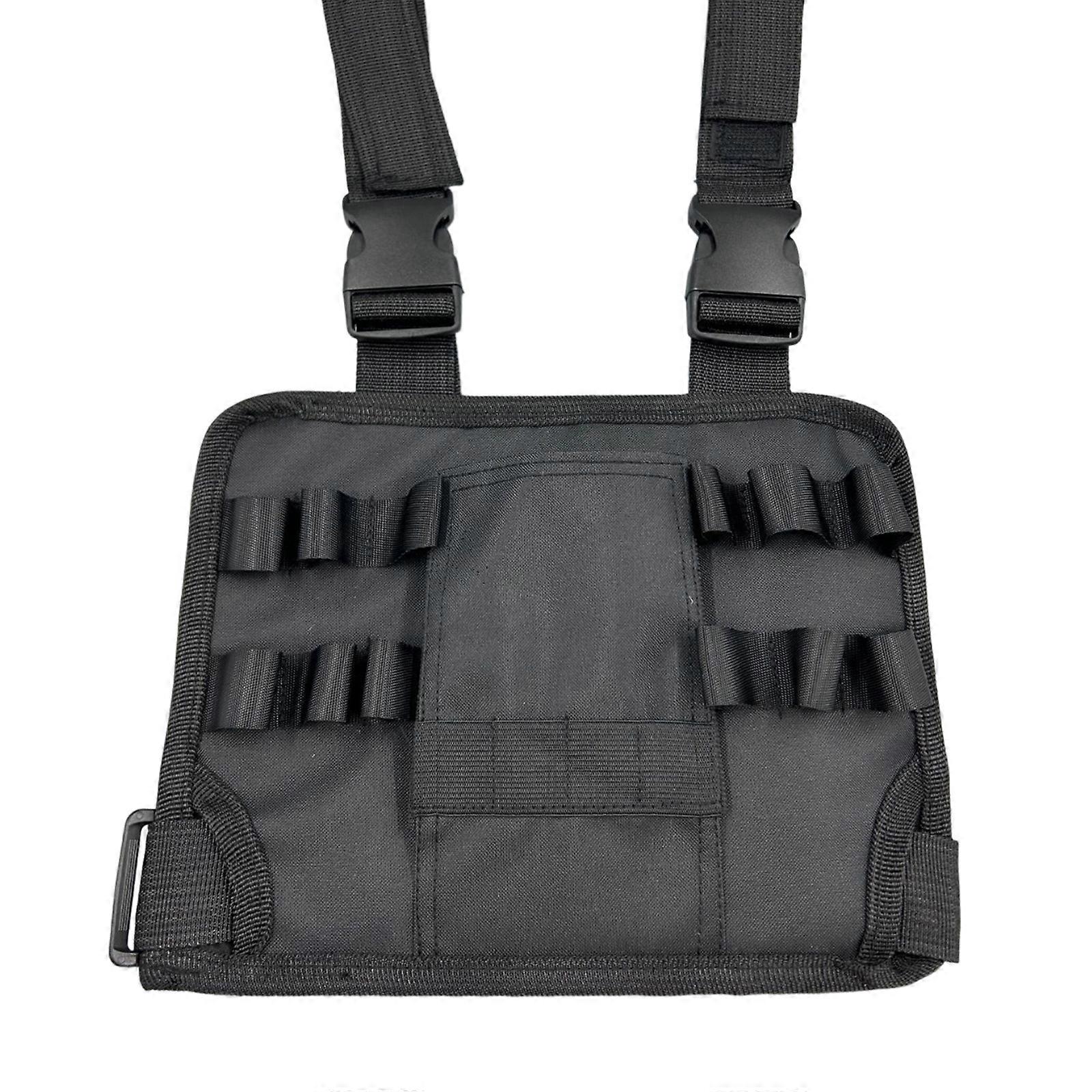 Convenient Storage Tool Pouch with Quick Release Buckles and Reinforced Stress Points Tool Storage Bag for Heavy Duty Use Multicolor