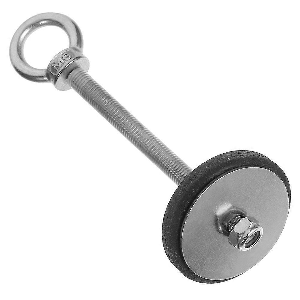 Silver Metal Cattle Nose Ring Traction Tool for Farm Use Durable