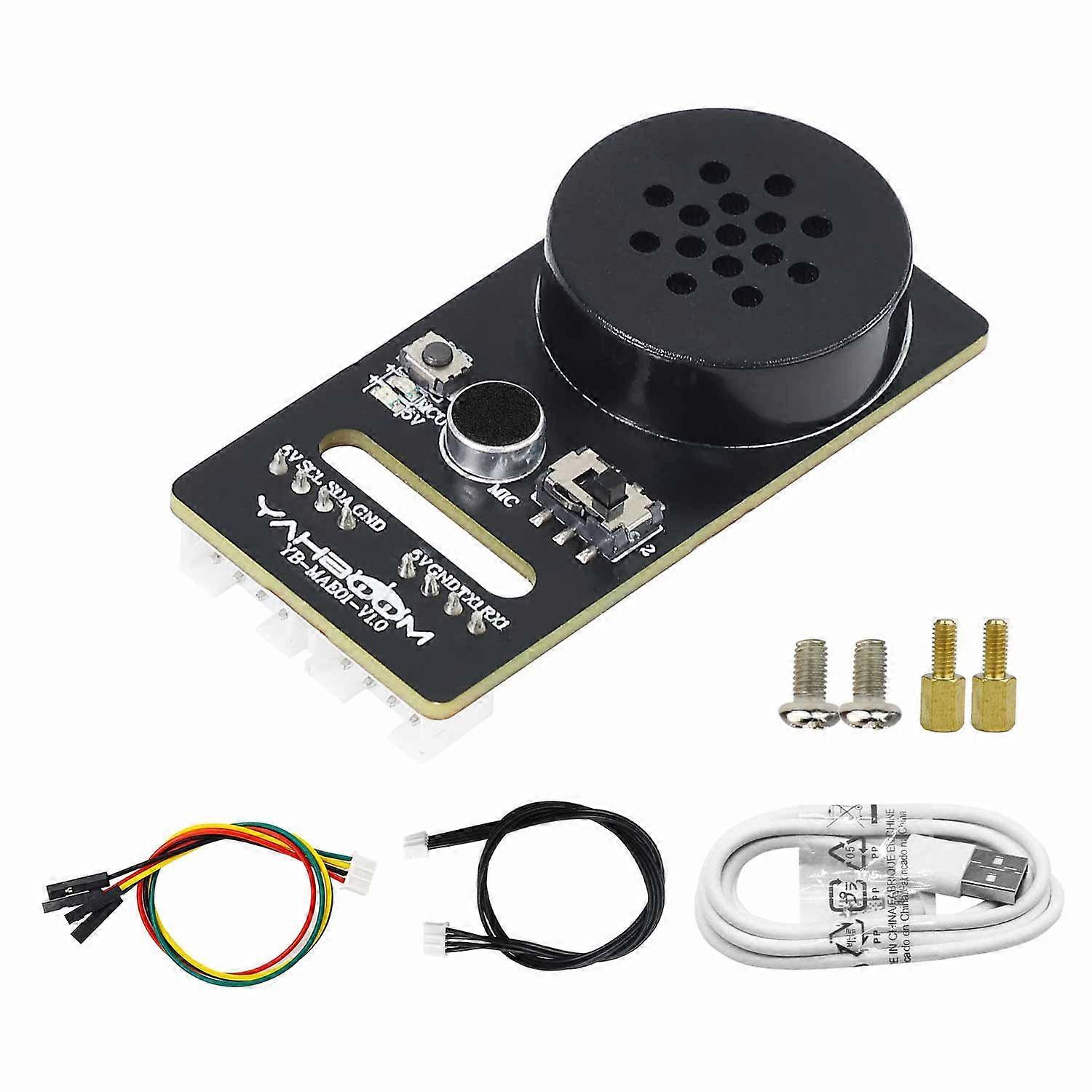Yahboom Intelligent Voice Interaction Module Supports Custom Command Words CI1302 Chip