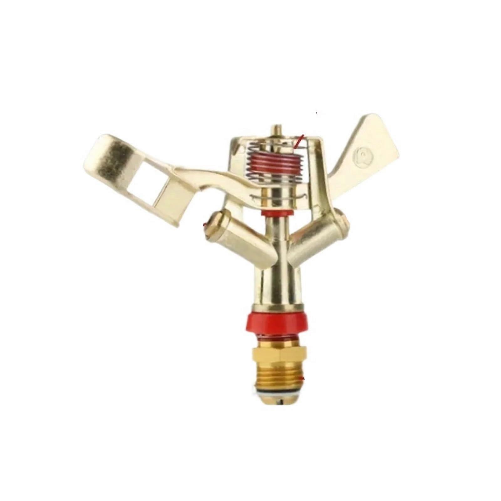 Adjustable 360° Rotating Garden Sprinkler with Metal Swing Arm for Lawn and Plant Irrigation