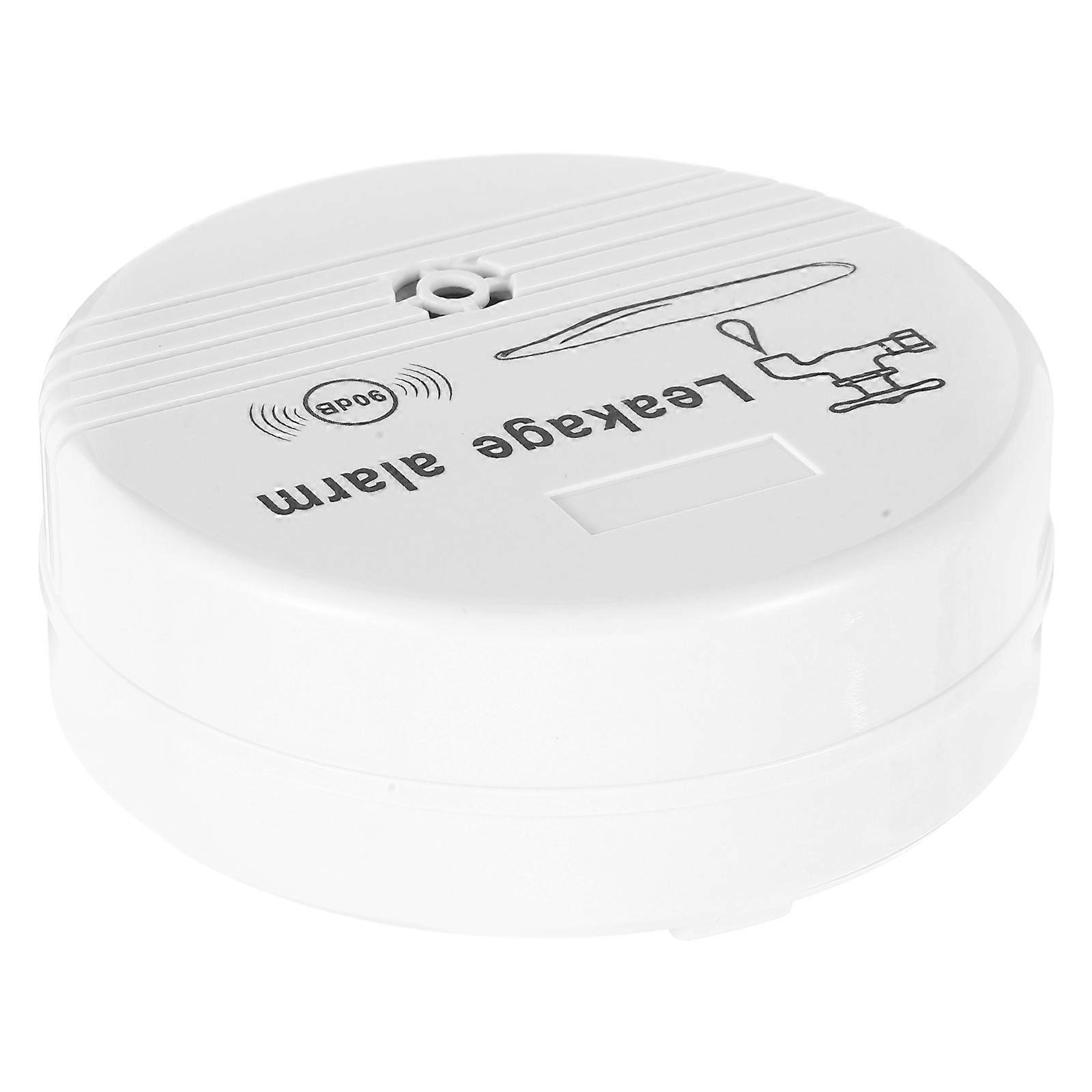 Water Leak Detector Sensor Alarm for Home Use White Waterproof Device