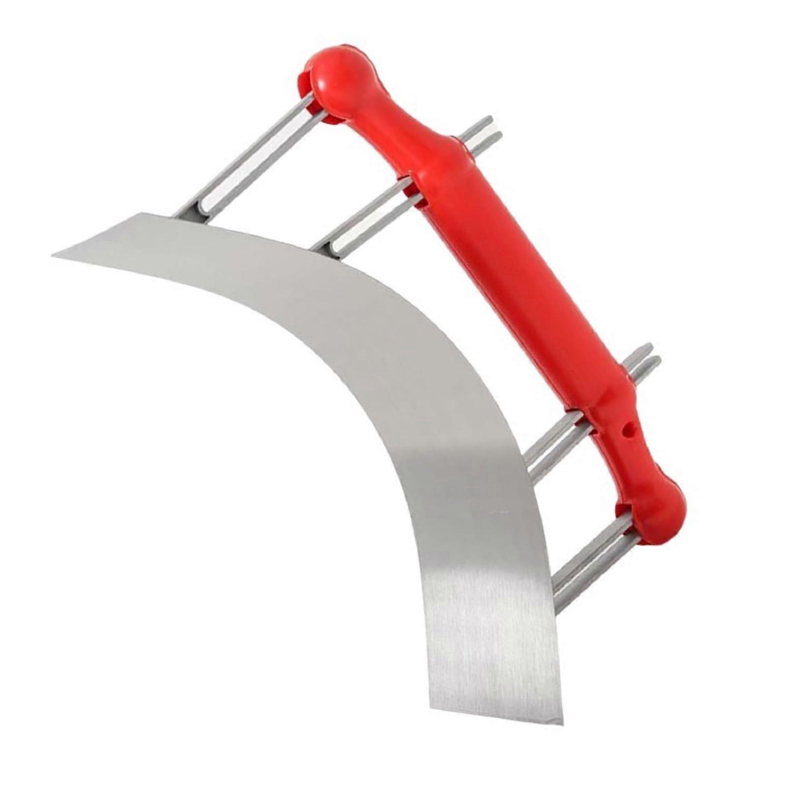 Adjustable Arc Concrete Trowel with Curvature Blade for Curved Surfaces and Rounded Corner Drywall