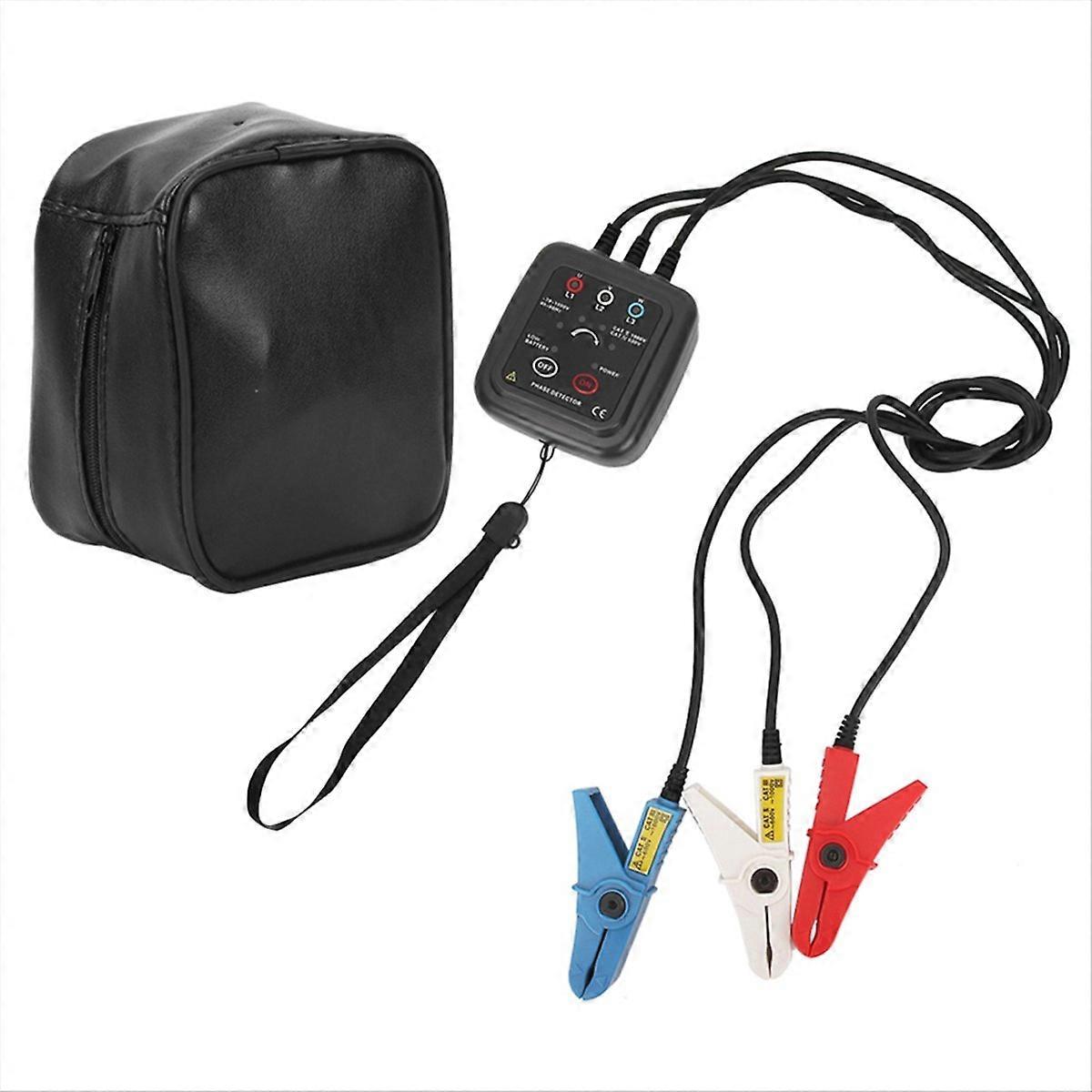 Phase Rotation Monitor Phase Sequence Meter ETCR1000C Non Contact Phase Sequence Detector Magnetic Base Phase Meter