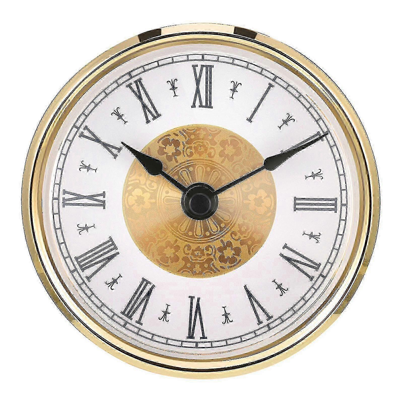 Classic Clock Craft Insert Clocks Movement Quartz Diameter 80mm Number