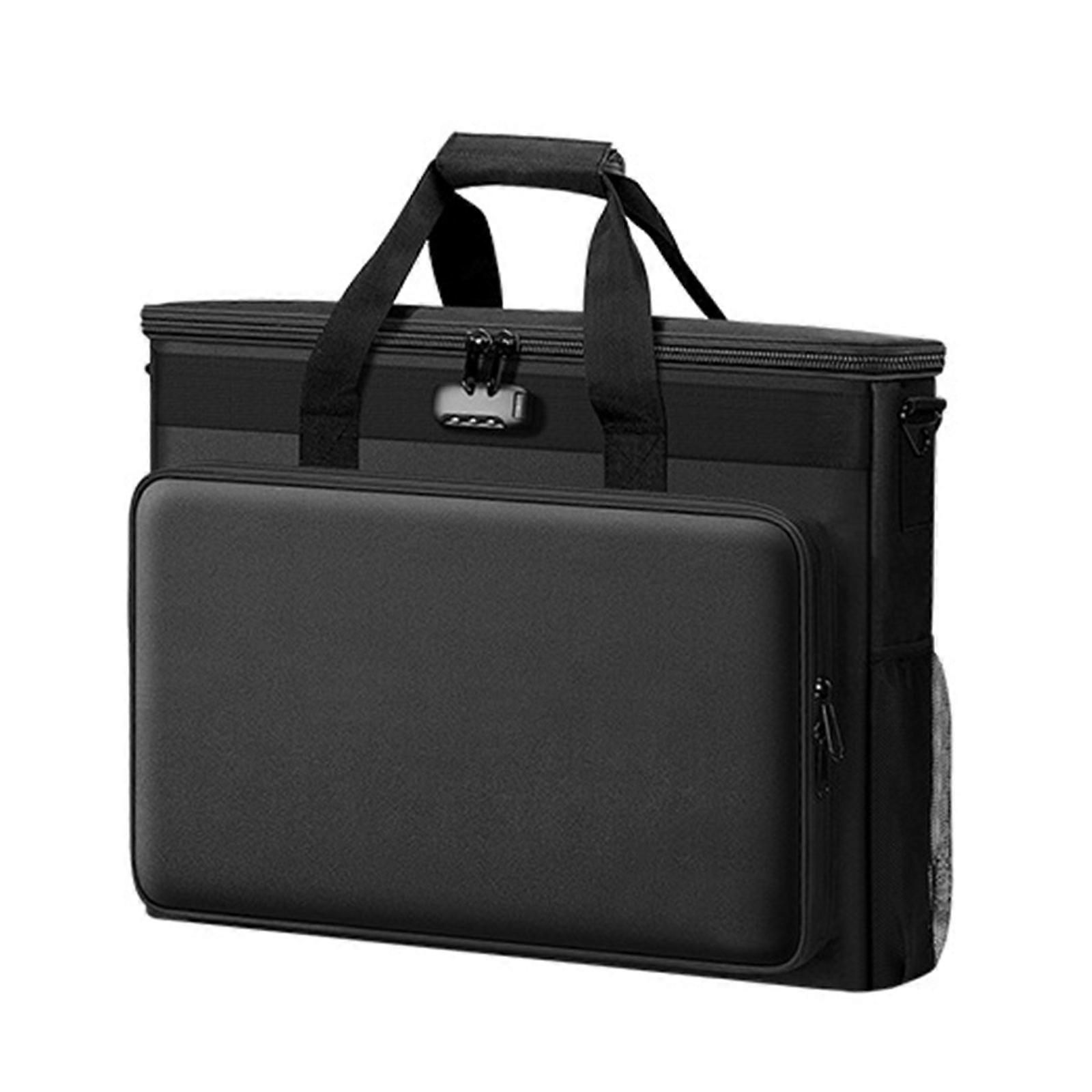 Ergonomic Computer Monitor Storage Case for 25/27/32inch Screen Dust Scratch Protective with Easy Carry Handle Multicolor