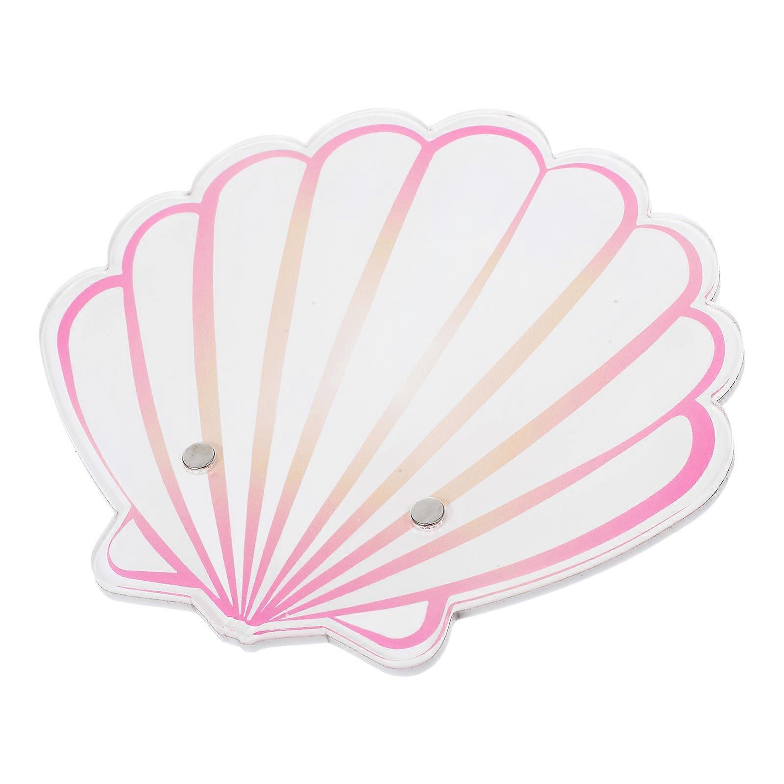 Lash Trays For Lash Extensions Eyelash Grafting Pallet Shell Shape Gradual Shell Design Acrylic Eyelash Grafting Professional Use 1Set