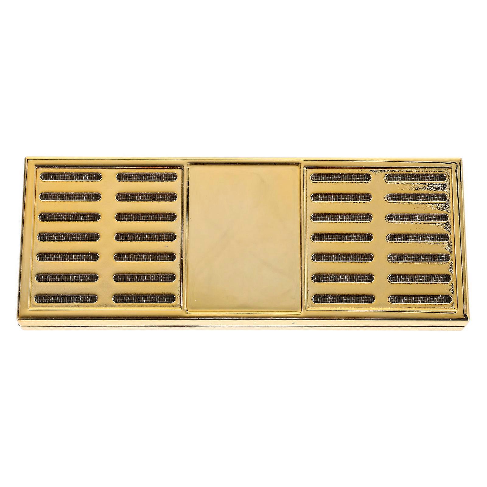 Snow Cigar Humidifier Box for Home Use Rectangular Golden Plastic Humidification