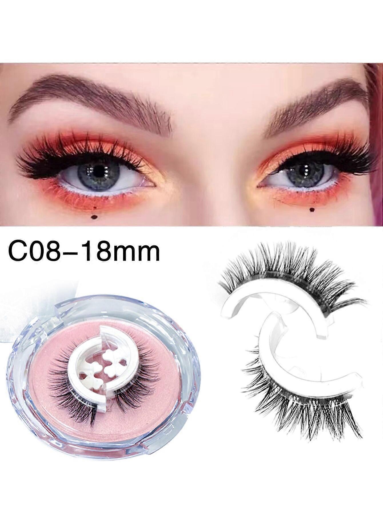 Fairy Glue-free False Eyelashes Easy To Rebound No Need To Remove Segmented Thin Stems Suitable For Novice DIY MENGHELA Eyelashe
