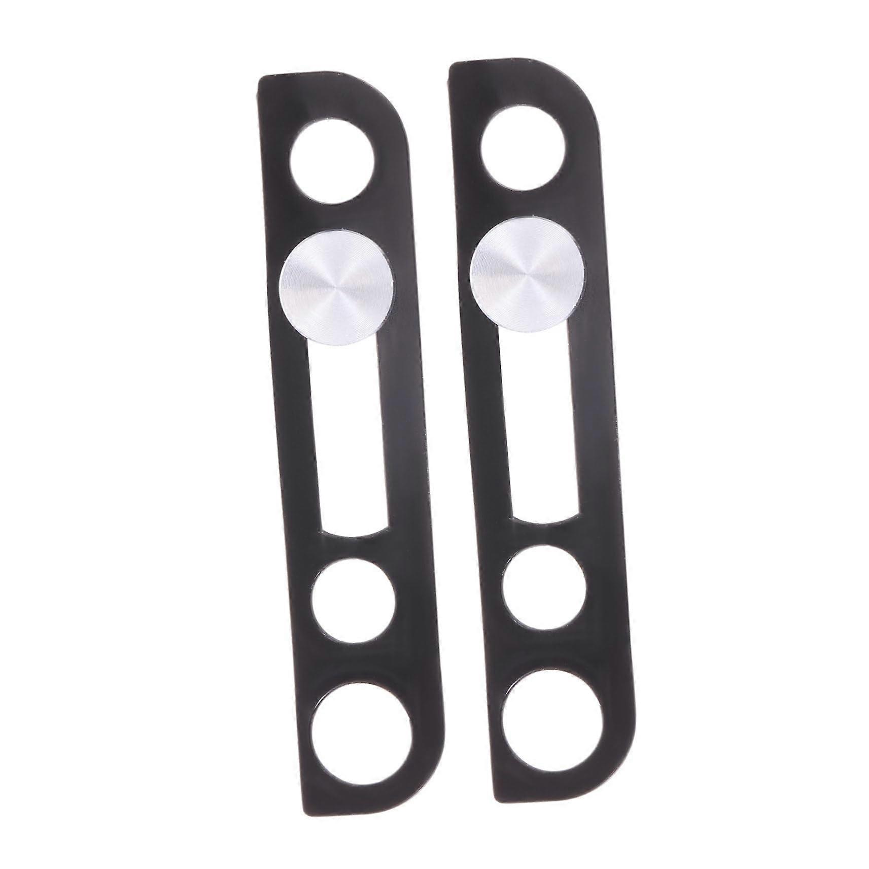 2pcs Webcam Privacy Cover with Adhesive Lens Protector for Smartphones and Laptops Silver