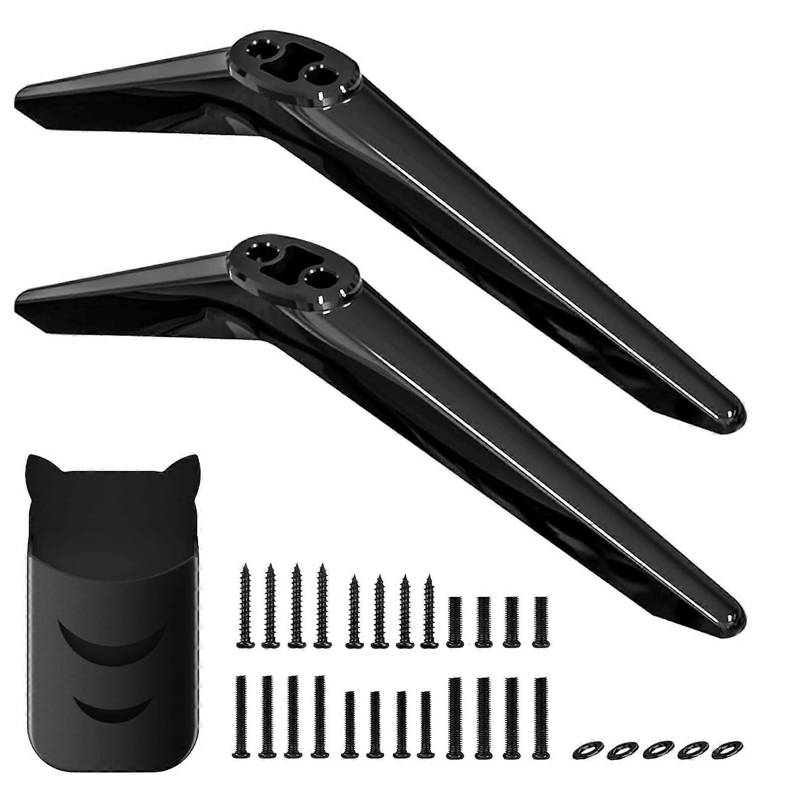 TV Stand Legs with Screws for TCL Roku TVs, Replacement for 28–65 Inch Models, Easy Install Durable Fit