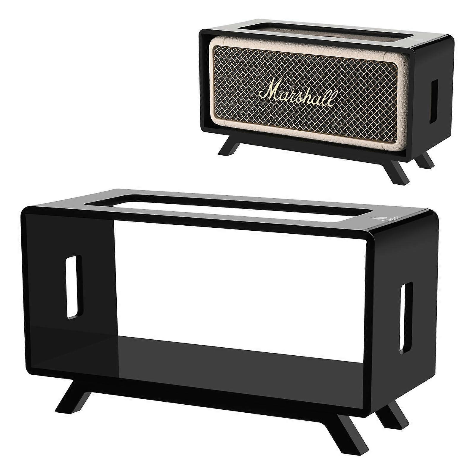 Speaker Stand Acrylic NonSlip Desktop Holder for Marshall Emberton I II III Black