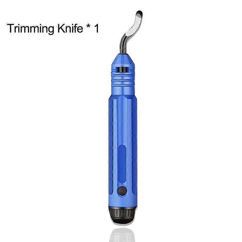 Hand Burr Trimming Knife Scraper Chamfer Deburring Tool for 3D Printer Parts Copper Tube Reamer Tool Model Pruning Device Kit