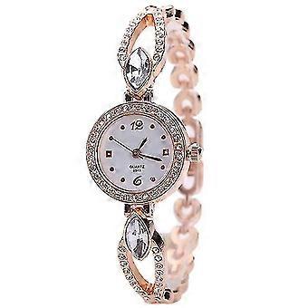 Reloj de moda para mujer, con cinturón de acero, para estudiantes, pequeño y casual, de cuarzo.