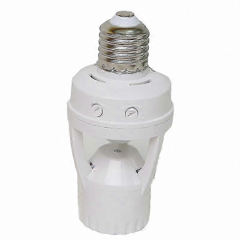Motion Sensor LED Night Lamp with Adjustable Delay Time Socket Base AC110V-220V Human Induction