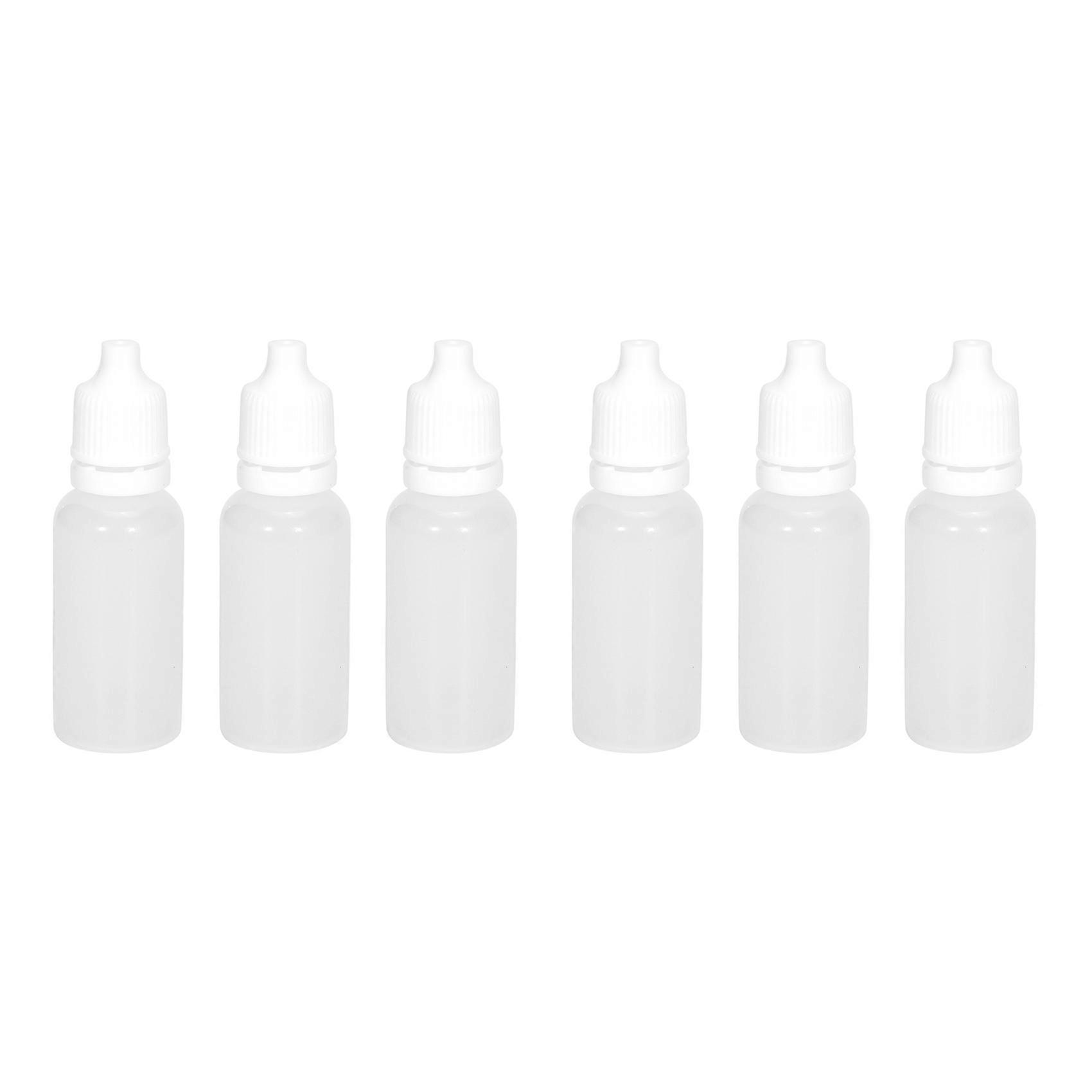 200PCS 15Ml Empty Plastic Squeezable Dropper Bottles Eye Liquid Dropper Refillable Bottles
