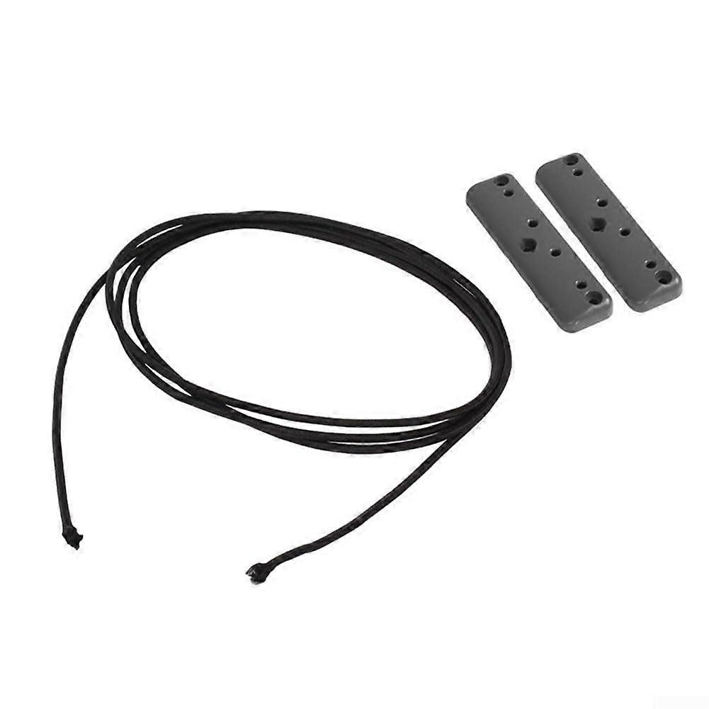 Cargo Net for RV with AntiFall Baffle, Secure Cabinet Storage Organizer, Gray, Easy Install