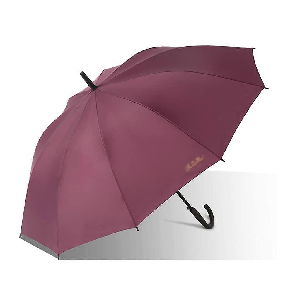 Large Windproof Golf Umbrella with Automatic Open and Ergonomic JHandle Grip  Stylish Parasol