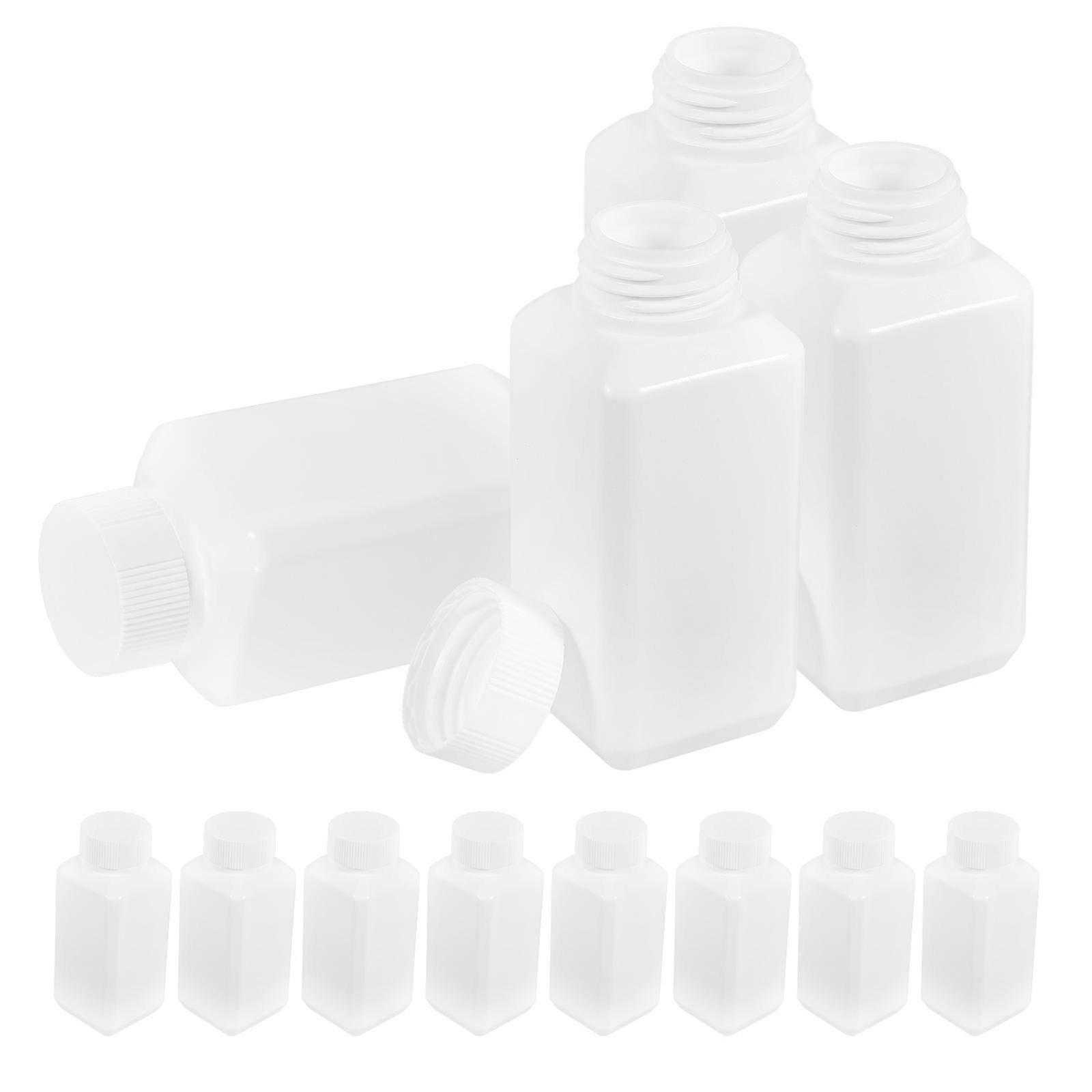 Sample Bottles Reagent Bottles for Laboratory 12Pcs Refillable with Cap