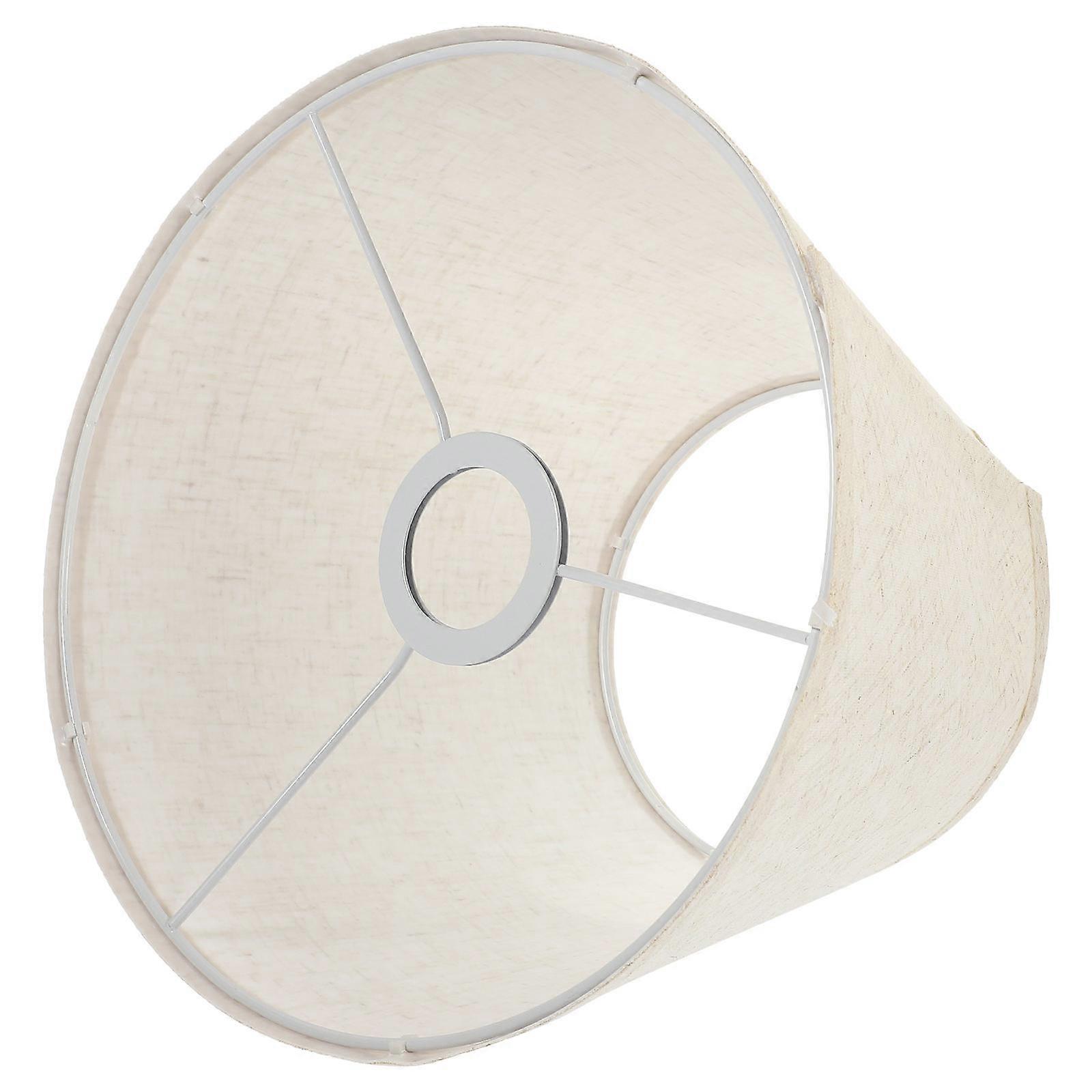 Beige Linen Lampshade For Table Lamp Perfect For Bedroom And Study Light Diffusion 3Pcs