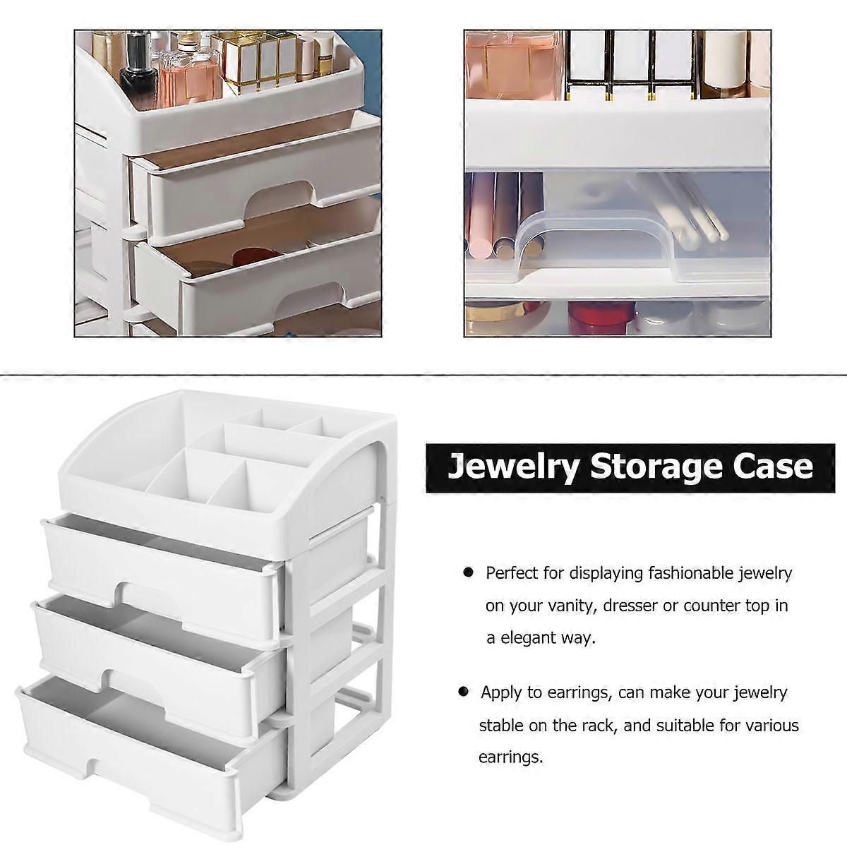 Bathroom Case Storage Box Drawer Type with Three Drawers
