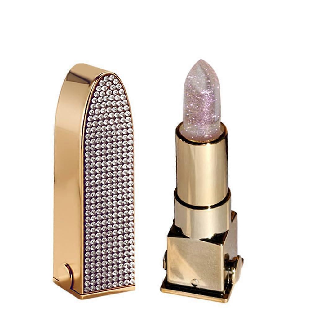 Color Changing Moisturizing Lipstick with Long Lasting Hydration and Buildable Shine Effect 03#