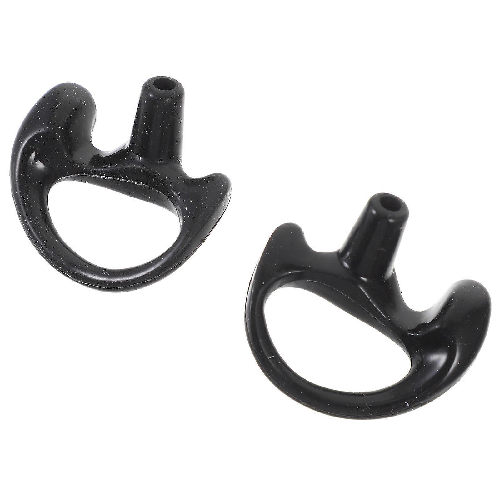 Interphone Ear Plugs Rubber Earpieces for Reusable Use 1Pair