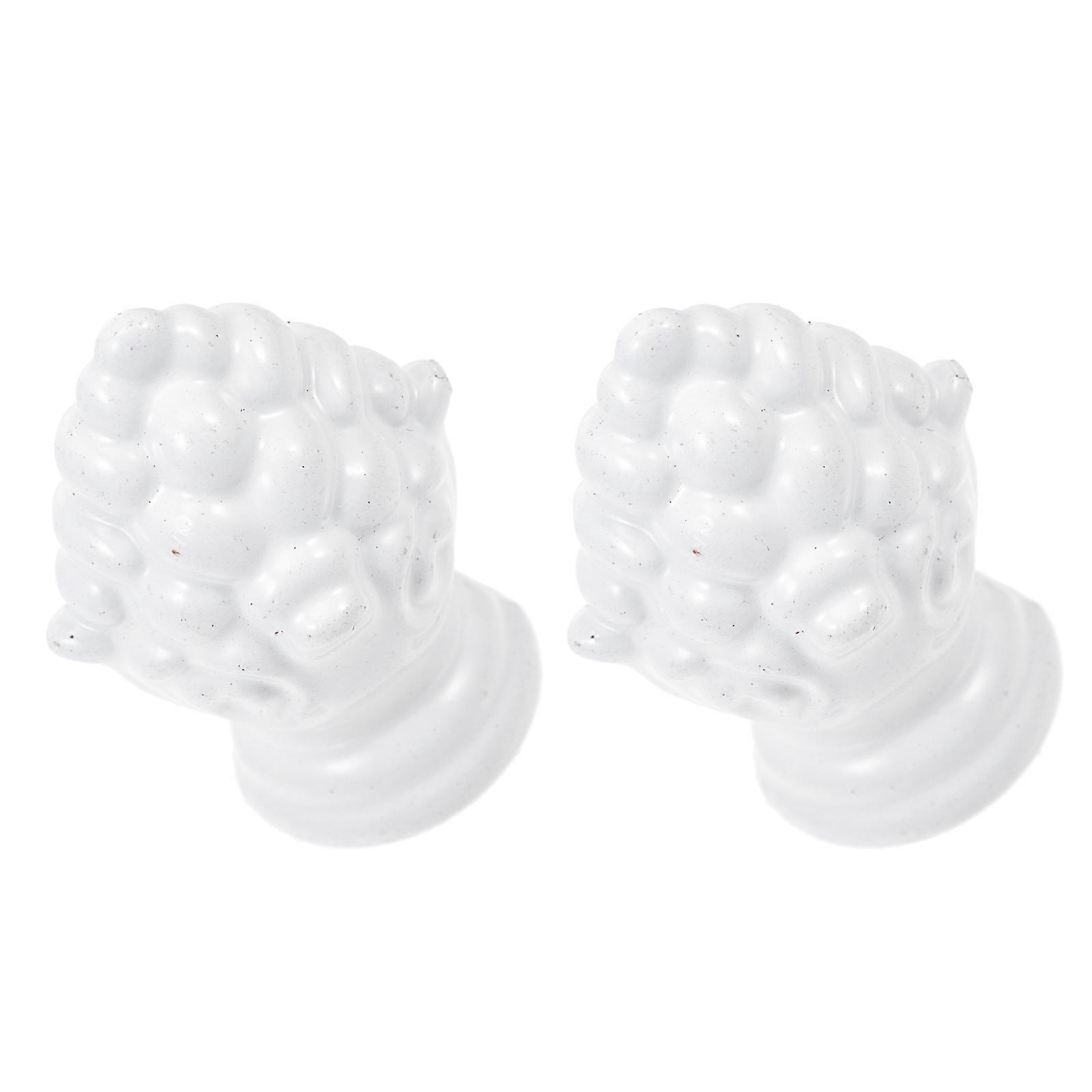 Creative Light Finial Table Light Finial Decor for Decor 2Pcs Lampshade Holder