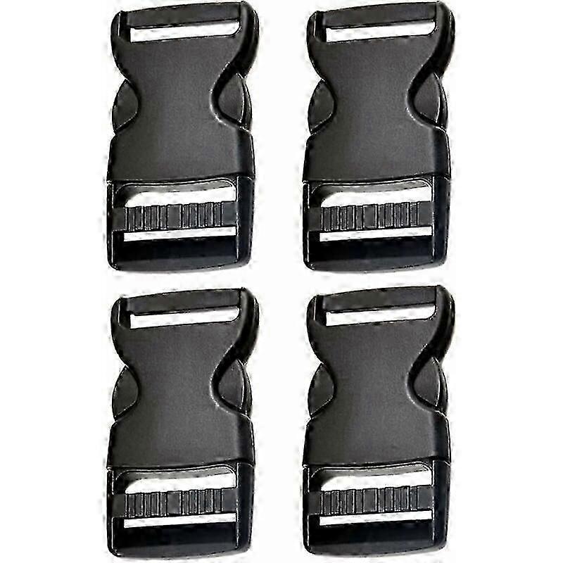 2026 4-Piece Plastic Side Release Buckles for Luggage, Backpack