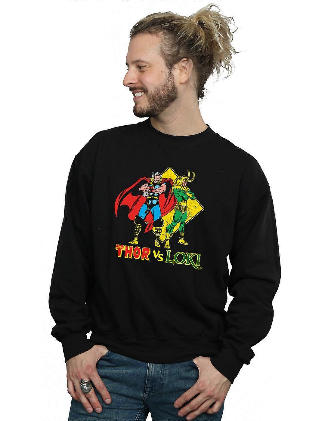 Marvel Men's Thor Vs Loki Sweatshirt