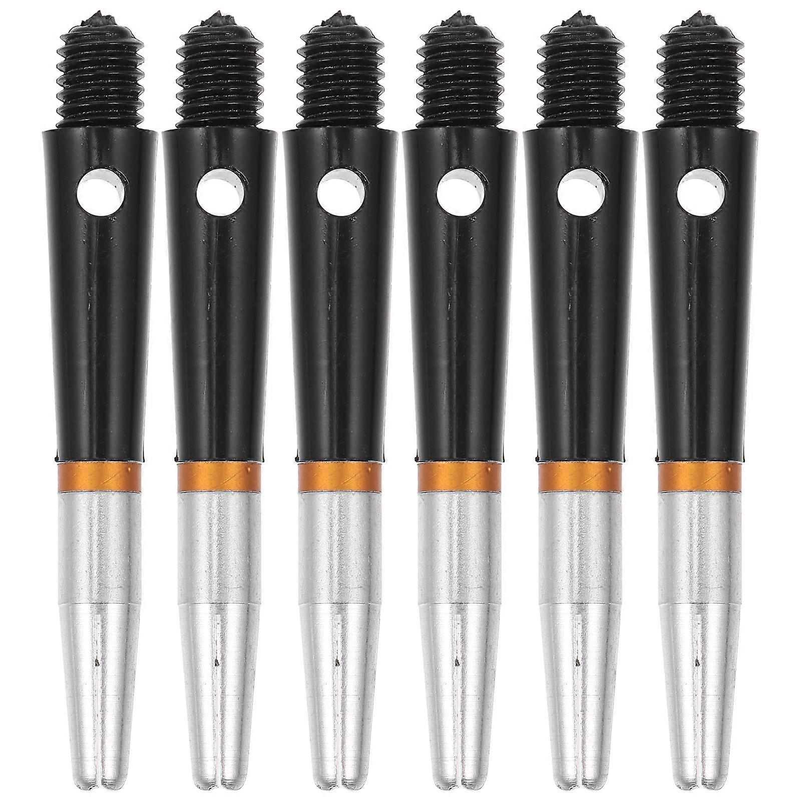 6Pcs Shafts Rotating Stems Accessories Plaything (Black)