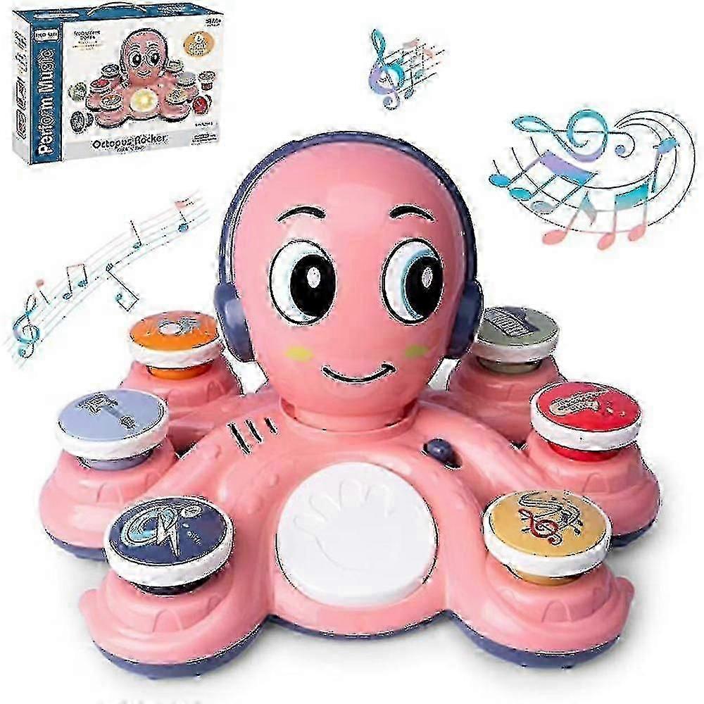 toddlers toys development educational music octopus