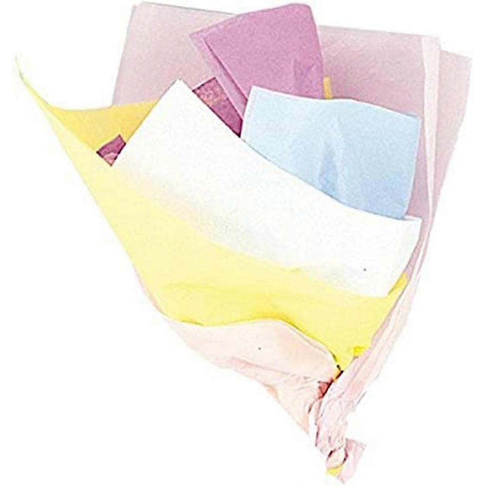 Unique Festive Pastel Tissue Paper (10-pack) One Size Multicoloured Multicoloured