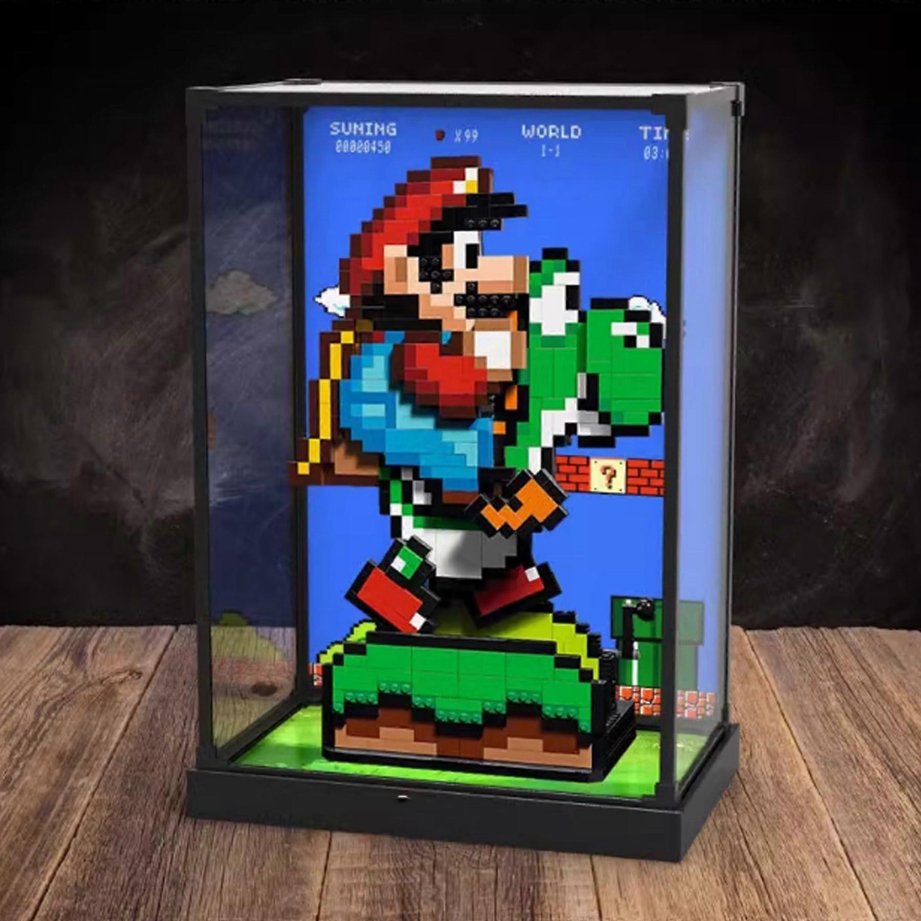 Acrylic Display Case for  71438 Model, Dustproof Transparent Showcase with Full Visibility