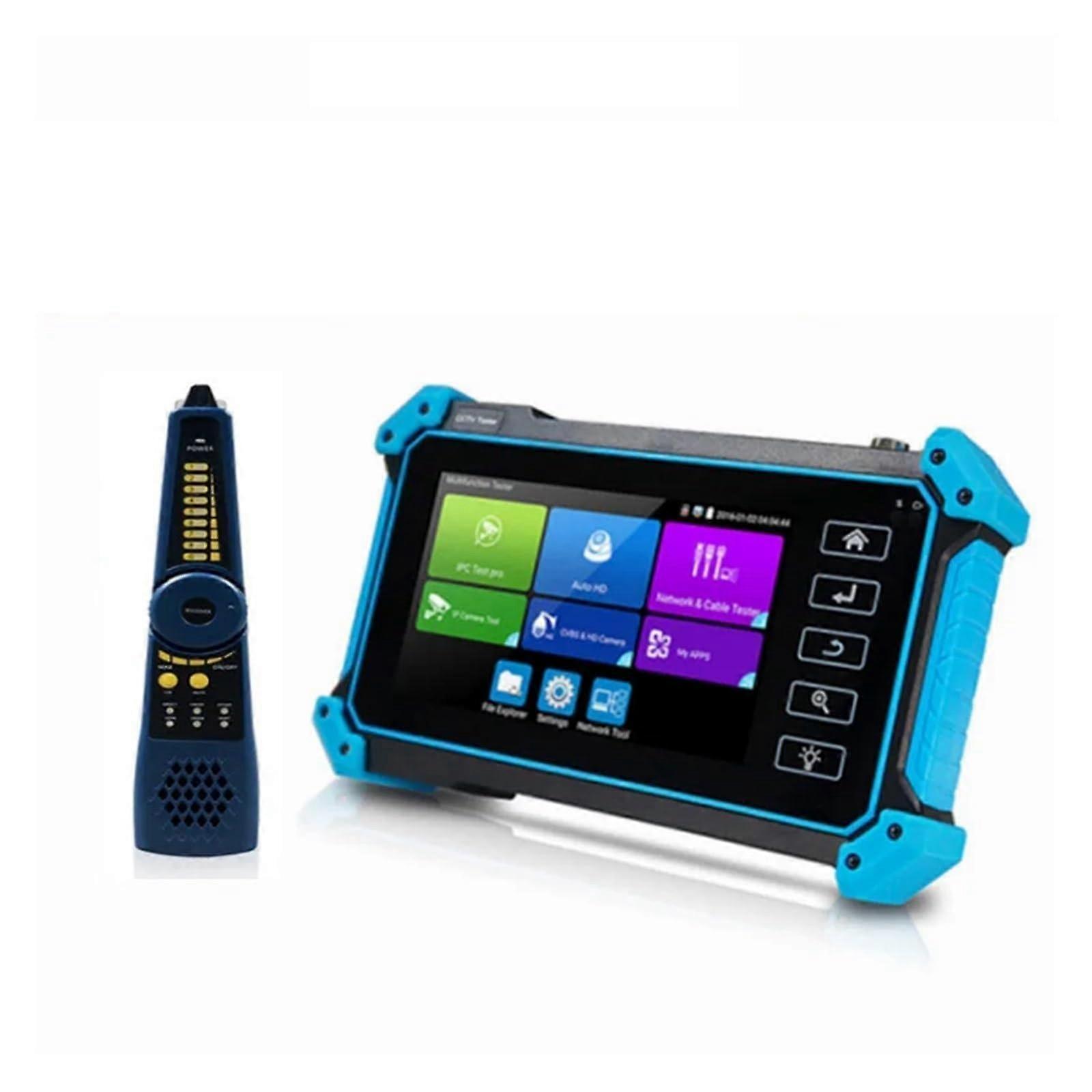 CCTV Camera Tester IPC5200C Plus 8MP 4K IP Camera Tester with 5.4 Inch IPS Touch Screen