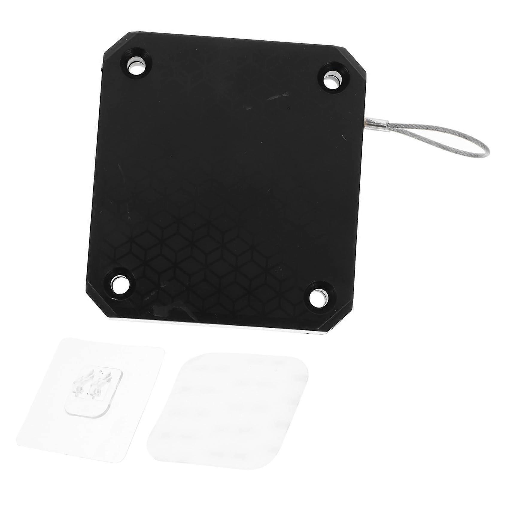 Automatic Sliding Door Closer with Smart Sensor, Silent Smooth Operation, Easy NoDrill Install, Black