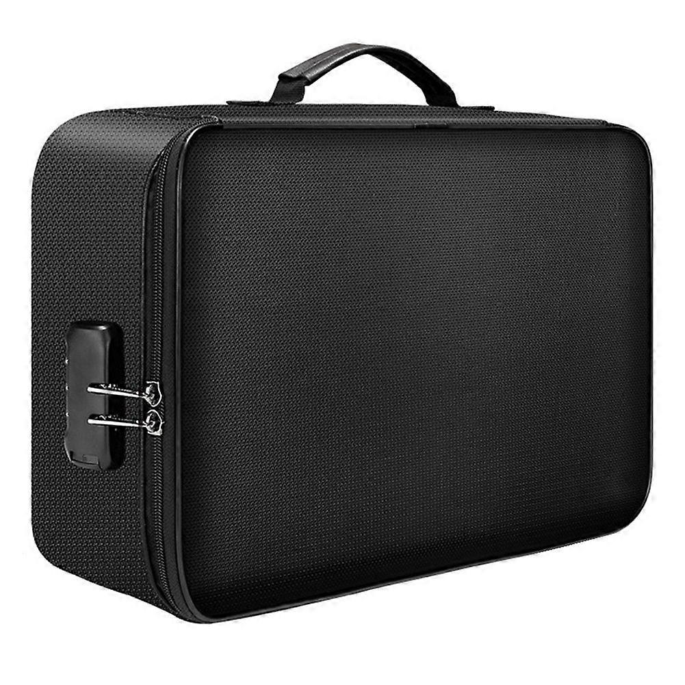 Fireproof Document Storage Bag, Multi-Layered, Large-Capacity, Multi-Functional Box for Home Use and Certificate