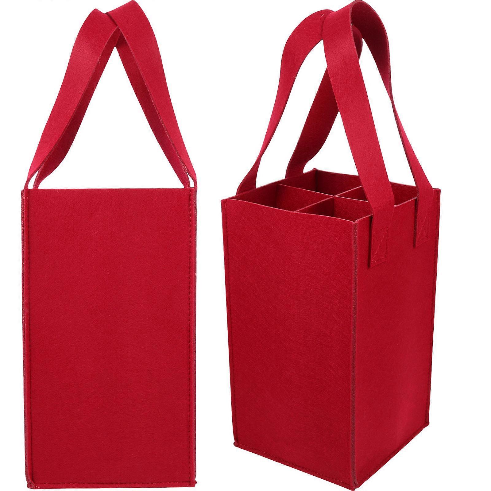 Bags For Rectangular Bag Home Use Felt Portable Holder 2Pcs