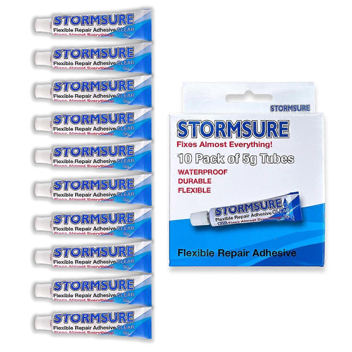 Stormsure Flexible Repair Adhesive 5g Multi-Pack (x10)