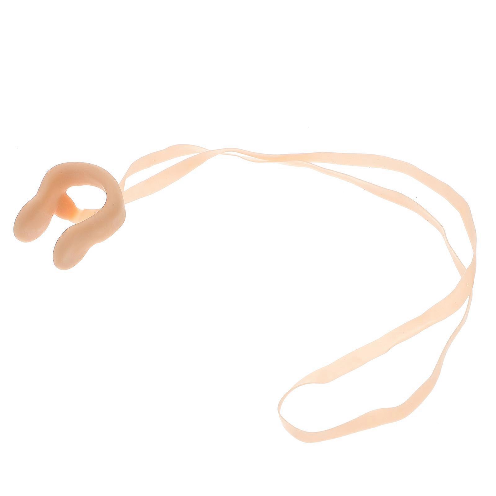 Swimming Nose Clip with Strap Comfortable Latex Plugs