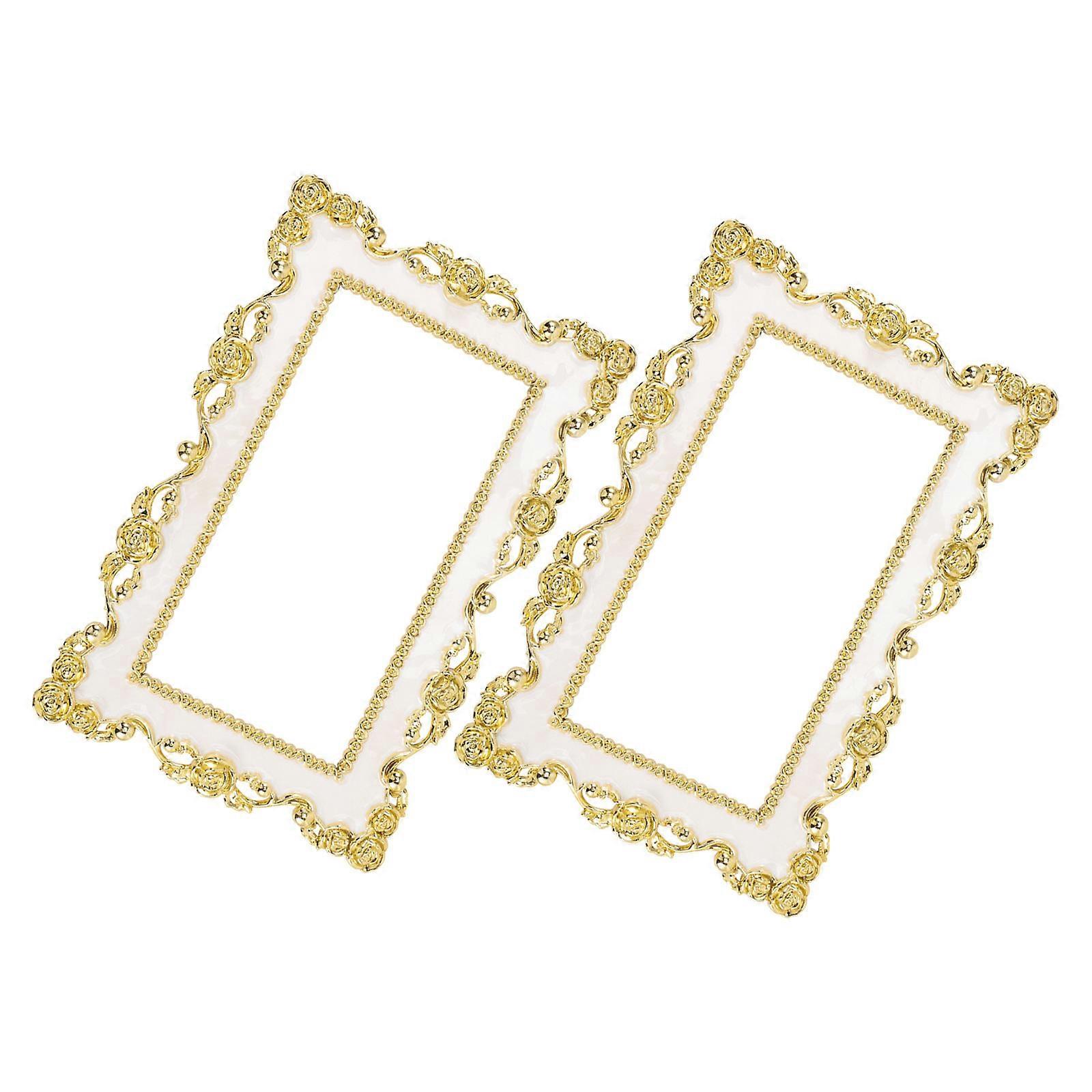 Socket Surround Decorative Wall Plates Children's Room Safe Plastic Easy To Use 2Pcs